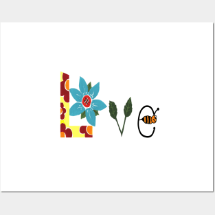 Bee Love Posters and Art